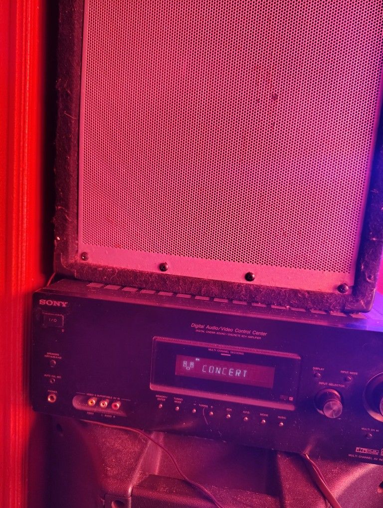 Sony Receiver/MTX (2 way )Speaker