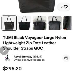 Tumi tote pet smk free