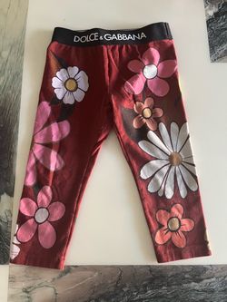Dolce & Gabbana Kids Floral Leggings