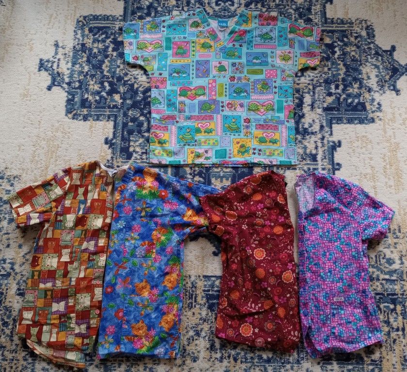 Scrubs Top 5 Bundle (Medium)