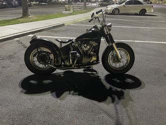 1937 Harley Davidson Knucklehead 74”
