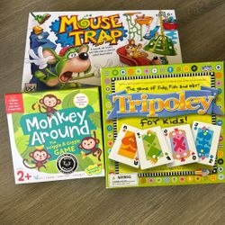 Kids Board Games $5 For Everything