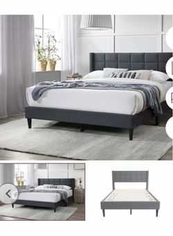 Queen Bed frame not including mattress