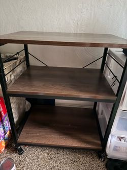rolling shelf