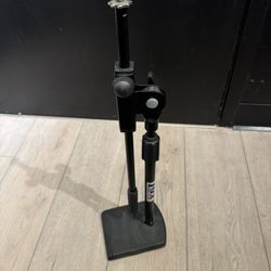 LyxPro Low Profile Kick Drum / Bass Amp Microphone Stand Heavy Base