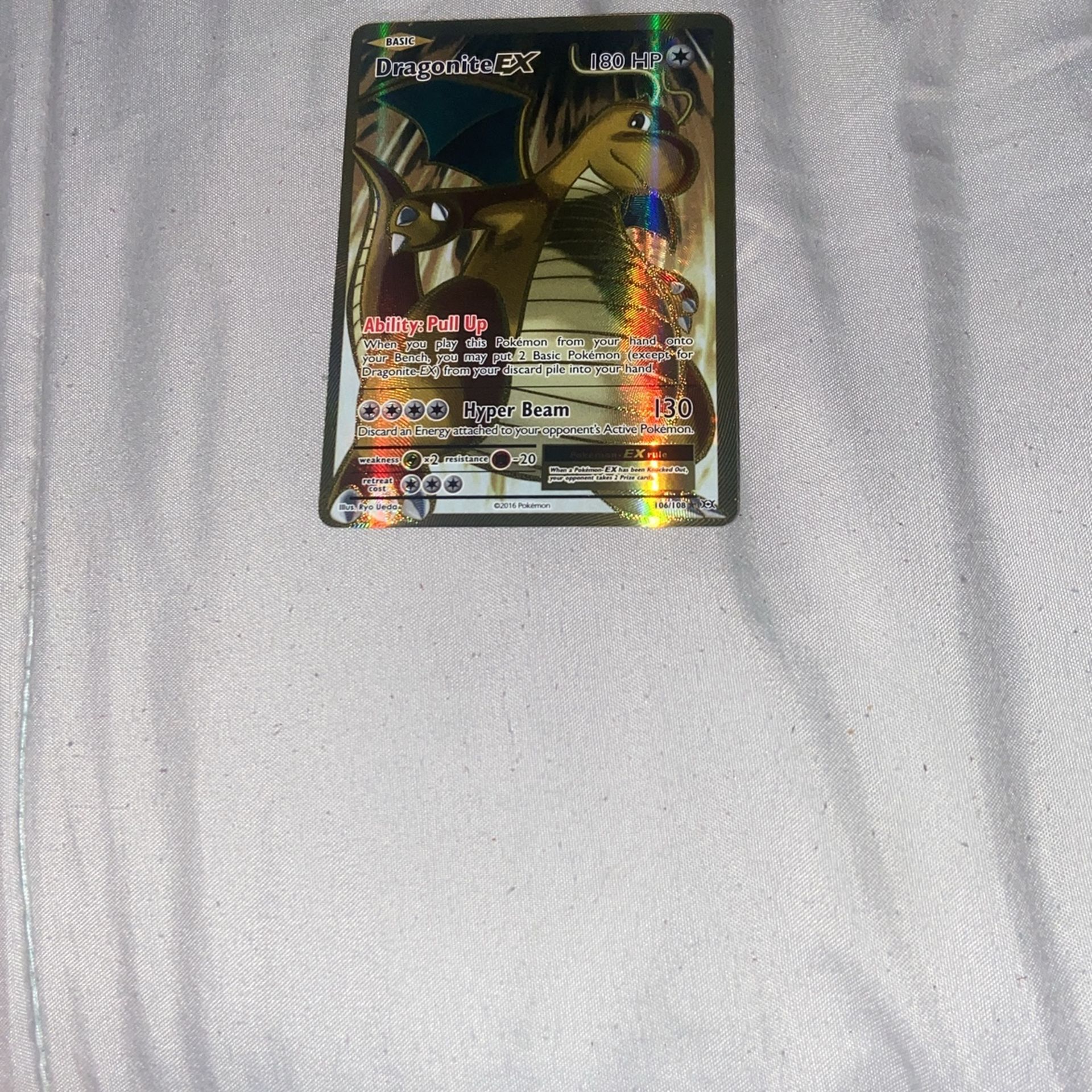 Pokemon Dragonite Ex