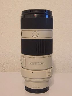 Sony fe 70-200mm f/4 g oss e mount lens