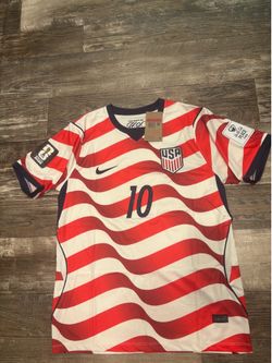 Christian pulisic (sz below) 2026 World Cup America USA soccer jersey