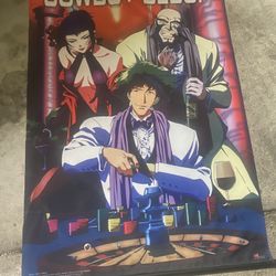 Cowboy Bebop Anime Scroll Fabric Poster