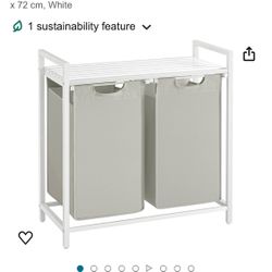 Laundry Hamper Double (new) Tulare 