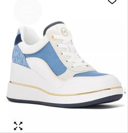 Michael Kors Emmy Wedge Trainer Sneakers