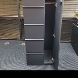 Wood Storage Cabinet Letter File Drawers 