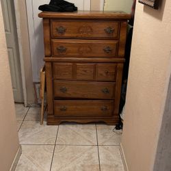 Solid Wood Dresser 