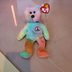 1996 Ty Peace Beanie Baby 