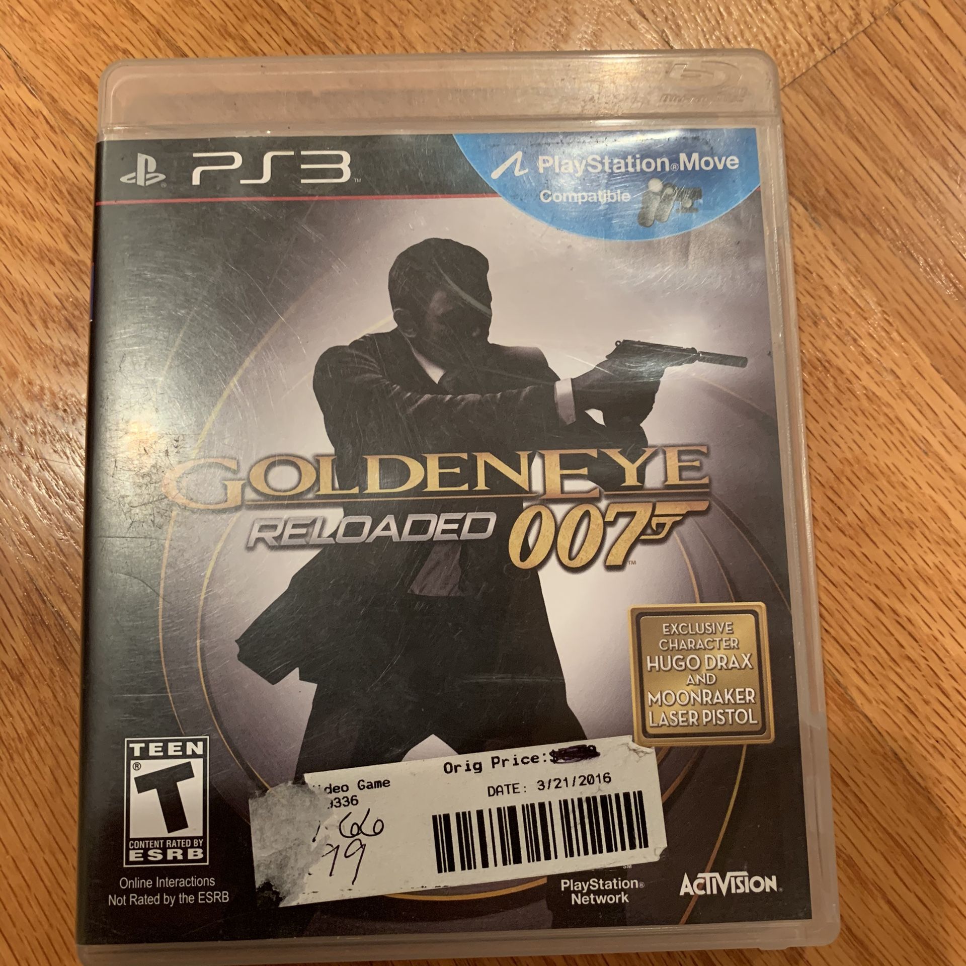 PS3 Goldeneye Reloaded Game. Complete!