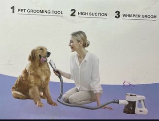 Pet hair vacuum