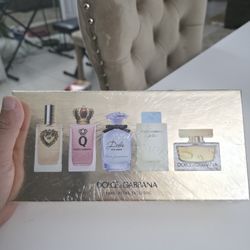Dolce & Gabbana Mini Perfume Gift Set – Sealed Box – Retail $75, Only $60! ✨