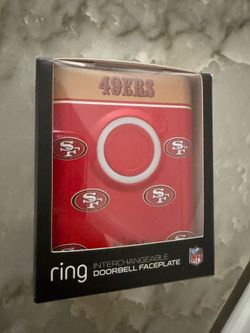 San Francisco 49ers ring doorbell face plate