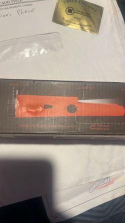 Gold Metal detector. $20