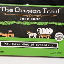 The Oregon Trail Card Game - Classic Computer Game Inspired - 2-6 Players Ages 12+

