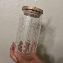 Personalized Glass Cup