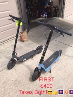 Electric scooter take both for $400 cash