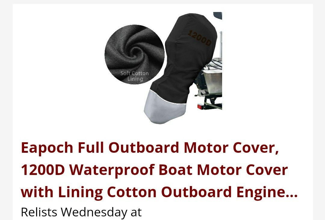 Water Proof Outboard Boat Motor Cover
