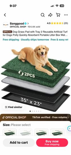 Dog Grass Pad