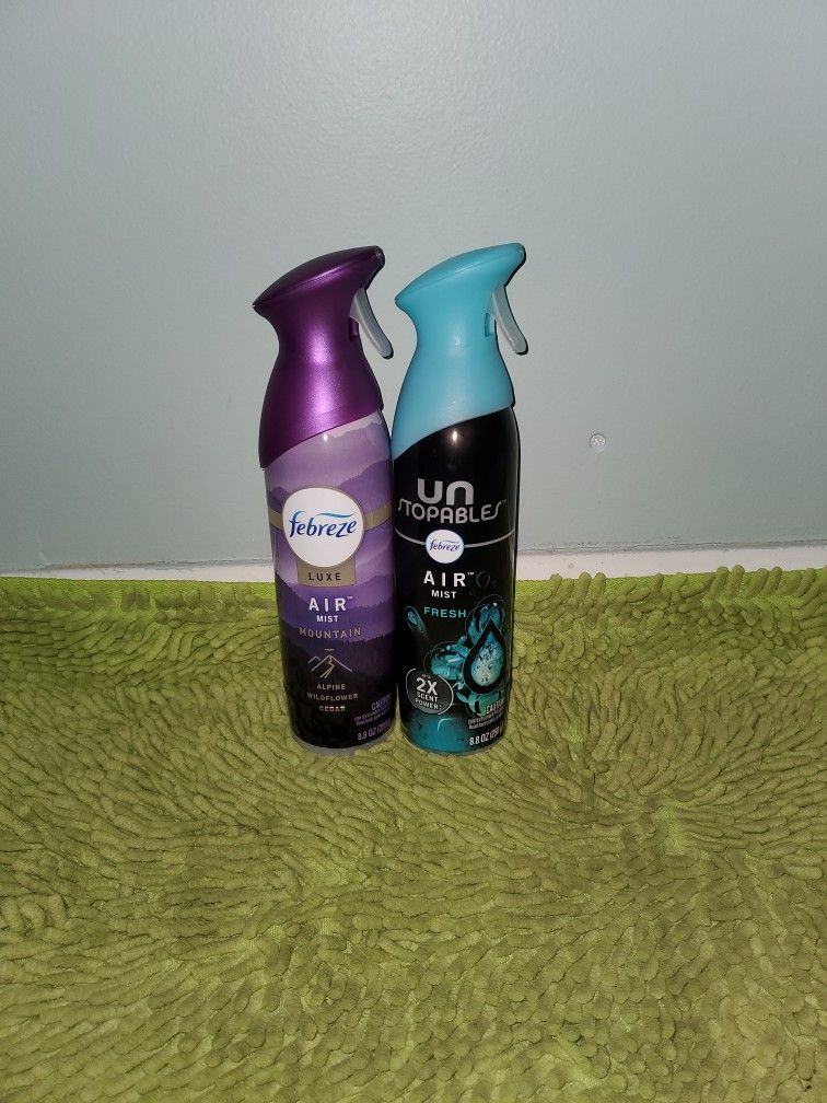 2 Febreze Mist Spray 8.8oz Mountain/ Fresh
