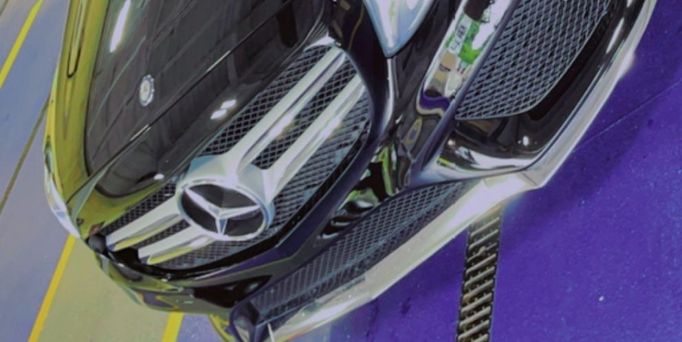 Mercedes C300 Grille 