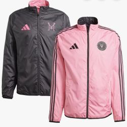 Size XL Men's - Brand New Adidas Inter Miami Anthem Reversible Jacket 