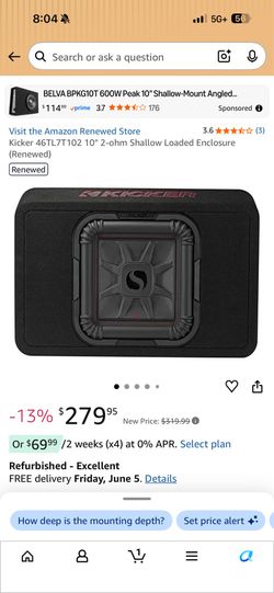 Kicker 10”