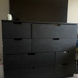 IKEA Black Dresser 
