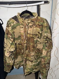 Army rain coat