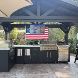 Covered Outdoor Kitchens - From $3499 - Factory Direct - 2 Week  