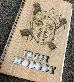  “Trust Nobody” 2Pac & Biggie - Journal/Notebook (9-1/2x5-3/4) - 120Sheets
