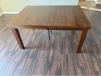 Dining room table and chairs