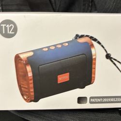 Portable Rechargeable Speaker