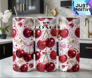 Red Cherry Luxury tumbler