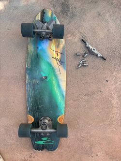Swelltech Jamie o Brien surfskate 34” v truck system maple deck