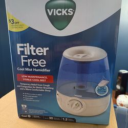 Vicks Filter Free Cool Mist Humidifier