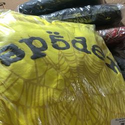 Yellow Sp5der Hoodie