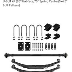 Trailer Axle Brand New Everything Included. 