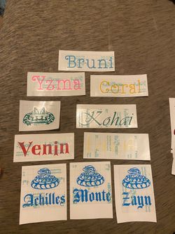 Custom decals!!