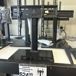 FULLY ASSEMBLED UNIVERSAL TV STAND - TABLE TOP TV STAND FOR 32-60 INCH LCD LED TVS