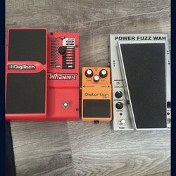 Various pedals (mostly for trade)
