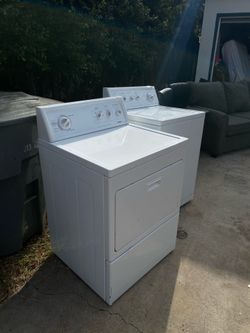 Washer and dryer