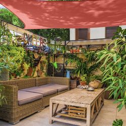 Sun Shade Sail Rectangle 12' x 16' UV Block