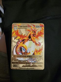 Pokemon Card Charizard DX 52/100 Metal Gold Max Wildfire HP500