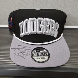 Tyler Glasnow LA Dodgers Autographed Auto Hat with 31 Inscription